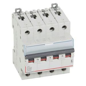 Wyłącznik nadprądowy S 304 4P D 50A 6000A serii DX3 | 408152 Legrand Wyłącznik nadprądowy S 304 4P D 50A 6000A serii DX3 | 408152 Legrand