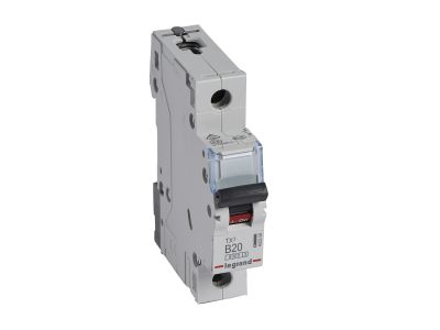 Wyłącznik nadprądowy S301 1P B 20A 6kA serii TX3 | 403358 Legrand