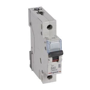 Wyłącznik nadprądowy S301 1P B 40A 6kA serii TX3 | 403361 Legrand Wyłącznik nadprądowy S301 1P B 40A 6kA serii TX3 | 403361 Legrand