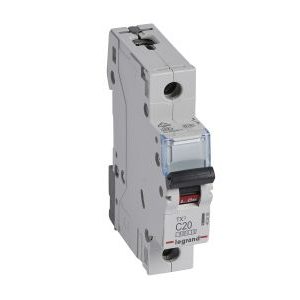 Wyłącznik nadprądowy S301 1P C 20A 6kA serii TX3 | 403435 Legrand Wyłącznik nadprądowy S301 1P C 20A 6kA serii TX3 | 403435 Legrand