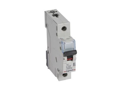 Wyłącznik nadprądowy S301 1P C 32A 6kA serii TX3 | 403437 Legrand