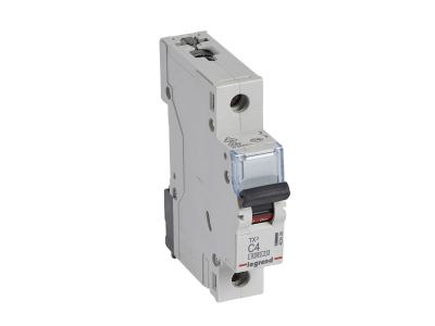 Wyłącznik nadprądowy S301 1P C 4A 6kA serii TX3 | 403429 Legrand