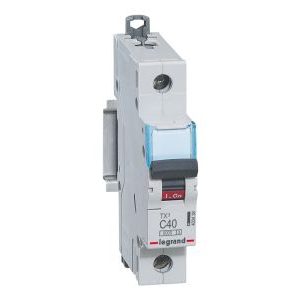 Wyłącznik nadprądowy S301 1P C 40A 6kA serii TX3 | 403438 Legrand Wyłącznik nadprądowy S301 1P C 40A 6kA serii TX3 | 403438 Legrand