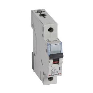 Wyłącznik nadprądowy S301 1P C 50A 6kA serii TX3 | 403439 Legrand Wyłącznik nadprądowy S301 1P C 50A 6kA serii TX3 | 403439 Legrand