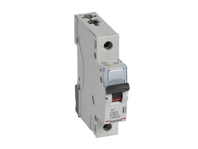 Wyłącznik nadprądowy S301 1P C 63A 6kA serii TX3 | 403440 Legrand