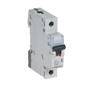 Wyłącznik nadprądowy S301 1P D 13A 6kA serii TX3 | 403720 Legrand Wyłącznik nadprądowy S301 1P D 13A 6kA serii TX3 | 403720 Legrand
