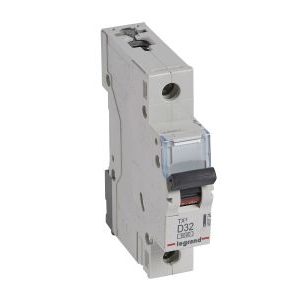 Wyłącznik nadprądowy S 301 1P D 32A 6000A serii TX3 | 403724 Legrand Wyłącznik nadprądowy S 301 1P D 32A 6000A serii TX3 | 403724 Legrand