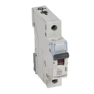 Wyłącznik nadprądowy S 301 1P D 40A 6000A serii TX3 | 403725 Legrand Wyłącznik nadprądowy S 301 1P D 40A 6000A serii TX3 | 403725 Legrand