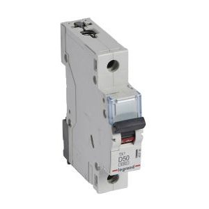 Wyłącznik nadprądowy S 301 1P D 50A 6000A serii TX3 | 403726 Legrand Wyłącznik nadprądowy S 301 1P D 50A 6000A serii TX3 | 403726 Legrand