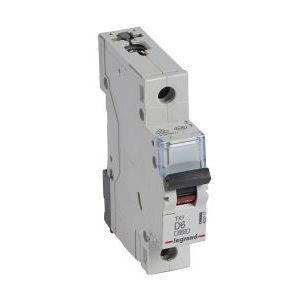 Wyłącznik nadprądowy S301 1P D 6A 6kA serii TX3 | 403717 Legrand Wyłącznik nadprądowy S301 1P D 6A 6kA serii TX3 | 403717 Legrand