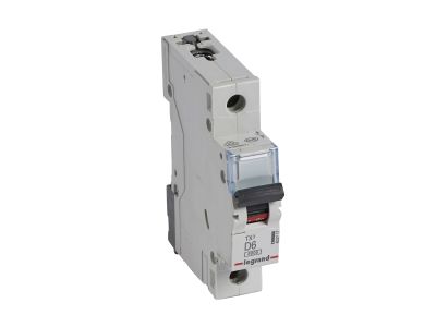 Wyłącznik nadprądowy S301 1P D 6A 6kA serii TX3 | 403717 Legrand
