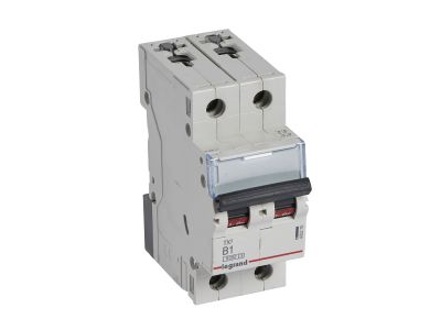 Wyłącznik nadprądowy S302 2P B 1A 6kA serii TX3 | 403379 Legrand