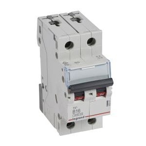 Wyłącznik nadprądowy S302 2P B 16A 6kA serii TX3 | 403387 Legrand Wyłącznik nadprądowy S302 2P B 16A 6kA serii TX3 | 403387 Legrand