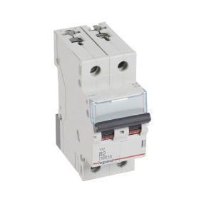 Wyłącznik nadprądowy S302 2P B 2A 6kA serii TX3 | 403380 Legrand Wyłącznik nadprądowy S302 2P B 2A 6kA serii TX3 | 403380 Legrand