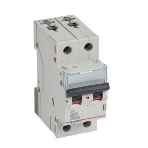 Wyłącznik nadprądowy S302 2P B 25A 6kA serii TX3 | 403389 Legrand Wyłącznik nadprądowy S302 2P B 25A 6kA serii TX3 | 403389 Legrand