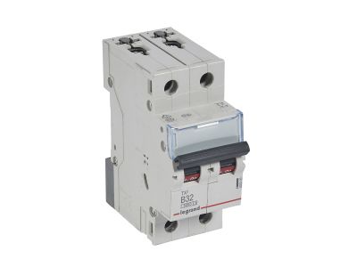 Wyłącznik nadprądowy S 302 2P B 32A 6000A serii TX3 | 403390 Legrand
