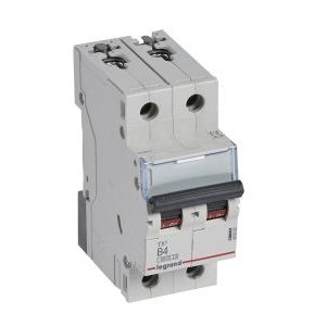 Wyłącznik nadprądowy S302 2P B 4A 6kA serii TX3 | 403382 Legrand Wyłącznik nadprądowy S302 2P B 4A 6kA serii TX3 | 403382 Legrand