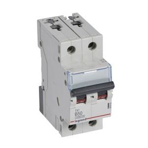 Wyłącznik nadprądowy S 302 2P B 50A 6000A serii TX3 | 403392 Legrand Wyłącznik nadprądowy S 302 2P B 50A 6000A serii TX3 | 403392 Legrand