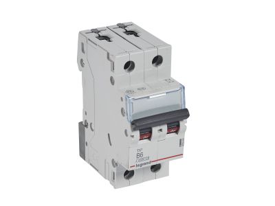 Wyłącznik nadprądowy S302 2P B 6A 6kA serii TX3 | 403383 Legrand