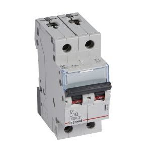 Wyłącznik nadprądowy S302 2P C 10A 6kA serii TX3 | 403526 Legrand Wyłącznik nadprądowy S302 2P C 10A 6kA serii TX3 | 403526 Legrand