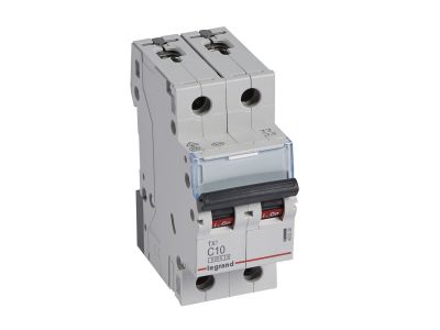 Wyłącznik nadprądowy S302 2P C 10A 6kA serii TX3 | 403526 Legrand