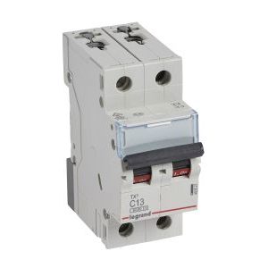 Wyłącznik nadprądowy S302 2P C 13A 6kA serii TX3 | 403527 Legrand Wyłącznik nadprądowy S302 2P C 13A 6kA serii TX3 | 403527 Legrand