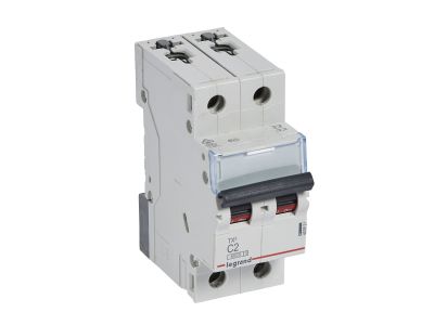 Wyłącznik nadprądowy S302 2P C 2A 6kA serii TX3 | 403521 Legrand