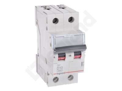 Wyłącznik nadprądowy S 302 2P D 13A 6000A serii TX3 | 403737 Legrand