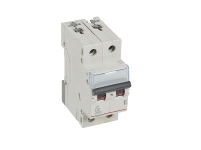 Wyłącznik nadprądowy S302 2P D 2A 6kA serii TX3 | 403731 Legrand