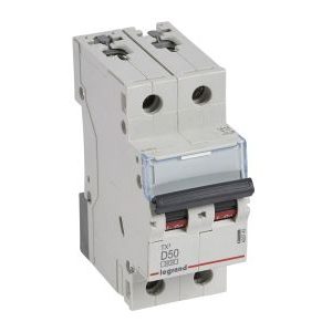 Wyłącznik nadprądowy S302 2P D 50A 6kA serii TX3 | 403743 Legrand Wyłącznik nadprądowy S302 2P D 50A 6kA serii TX3 | 403743 Legrand