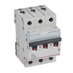 Wyłącznik nadprądowy S303 3P B 20A 6kA serii TX3 | 403403 Legrand Wyłącznik nadprądowy S303 3P B 20A 6kA serii TX3 | 403403 Legrand