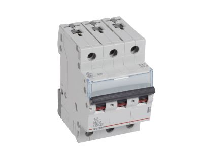 Wyłącznik nadprądowy S303 3P B 25A 6kA serii TX3 | 403404 Legrand