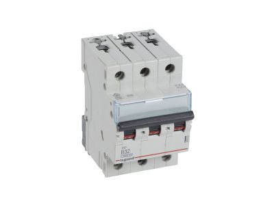 Wyłącznik nadprądowy S303 3P B 32A 6kA serii TX3 | 403405 Legrand