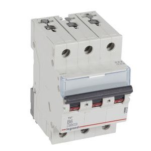 Wyłącznik nadprądowy S303 3P B 6A 6kA serii TX3 | 403398 Legrand Wyłącznik nadprądowy S303 3P B 6A 6kA serii TX3 | 403398 Legrand