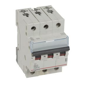 Wyłącznik nadprądowy S303 3P B 63A 6kA serii TX3 | 403408 Legrand Wyłącznik nadprądowy S303 3P B 63A 6kA serii TX3 | 403408 Legrand