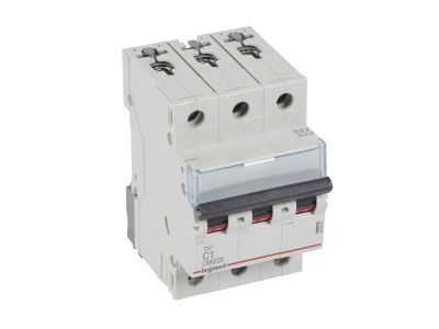 Wyłącznik nadprądowy S303 3P C 1A 6kA serii TX3 | 403537 Legrand