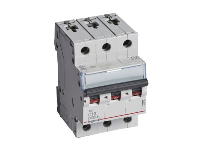 Wyłącznik nadprądowy S303 3P C 10A 6kA serii TX3 | 403543 Legrand