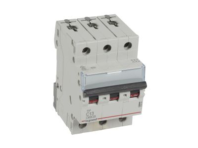 Wyłącznik nadprądowy S303 3P C 13A 6kA serii TX3 | 403544 Legrand