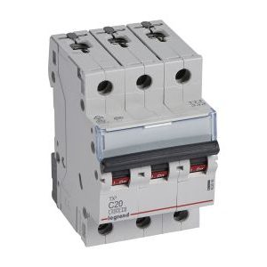 Wyłącznik nadprądowy S303 3P C 20A 6kA serii TX3 | 403546 Legrand Wyłącznik nadprądowy S303 3P C 20A 6kA serii TX3 | 403546 Legrand