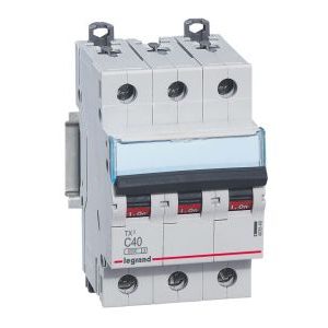 Wyłącznik nadprądowy S303 3P C 40A 6kA serii TX3 | 403549 Legrand Wyłącznik nadprądowy S303 3P C 40A 6kA serii TX3 | 403549 Legrand