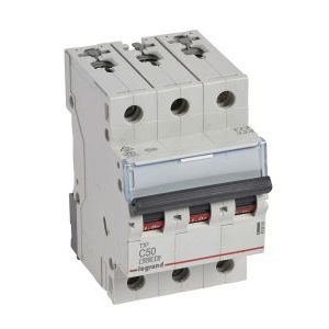 Wyłącznik nadprądowy S303 3P C 50A 6kA serii TX3 | 403550 Legrand Wyłącznik nadprądowy S303 3P C 50A 6kA serii TX3 | 403550 Legrand
