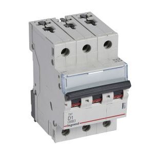 Wyłącznik nadprądowy S 303 3P D 1A 6000A serii TX3 | 403747 Legrand Wyłącznik nadprądowy S 303 3P D 1A 6000A serii TX3 | 403747 Legrand