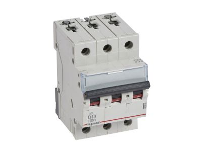 Wyłącznik nadprądowy S303 3P D 13A 6kA serii TX3 | 403754 Legrand