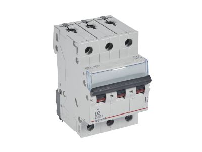 Wyłącznik nadprądowy S 303 3P D 2A 6000A serii TX3 | 403748 Legrand