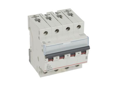 Wyłącznik nadprądowy S304 4P B 10A 6kA serii TX3 | 403415 Legrand