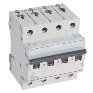 Wyłącznik nadprądowy S 304 4P B 13A 6000A serii TX3 | 403416 Legrand Wyłącznik nadprądowy S 304 4P B 13A 6000A serii TX3 | 403416 Legrand