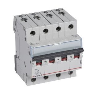 Wyłącznik nadprądowy S304 4P B 16A 6kA serii TX3 | 403417 Legrand Wyłącznik nadprądowy S304 4P B 16A 6kA serii TX3 | 403417 Legrand