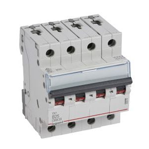 Wyłącznik nadprądowy S304 4P B 25A 6kA serii TX3 | 403419 Legrand Wyłącznik nadprądowy S304 4P B 25A 6kA serii TX3 | 403419 Legrand
