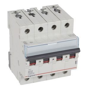 Wyłącznik nadprądowy S304 4P B 32A 6kA serii TX3 | 403420 Legrand Wyłącznik nadprądowy S304 4P B 32A 6kA serii TX3 | 403420 Legrand