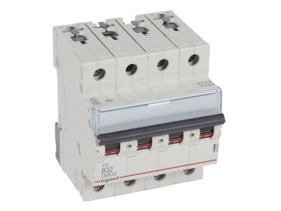 Wyłącznik nadprądowy S304 4P B 32A 6kA serii TX3 | 403420 Legrand